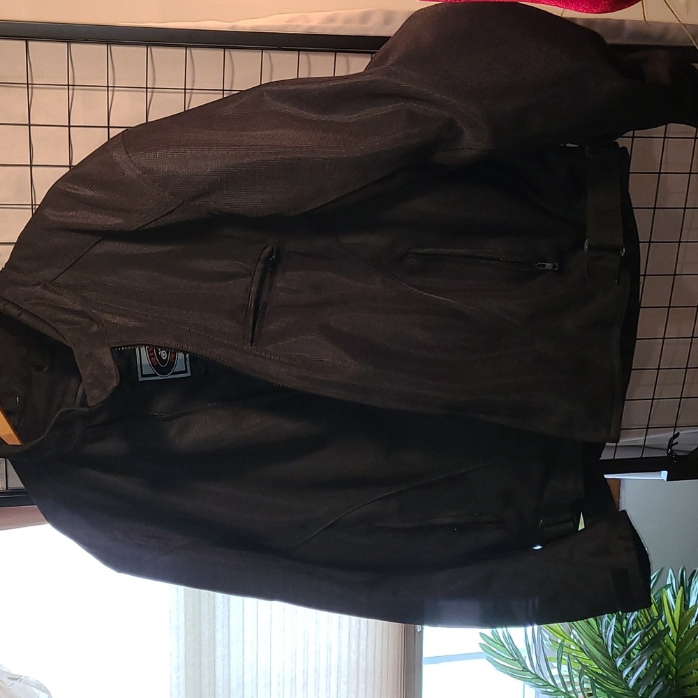 River Road Men's 4XL Black Motorcycle Jacket
